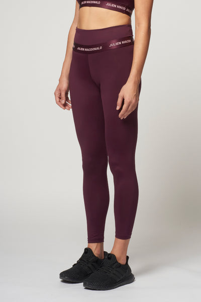 St Tropez Leggings Burgundy