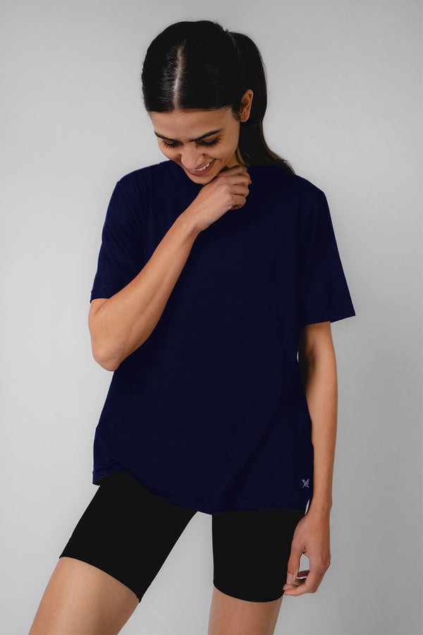 Jersey Training Short Sleeve T-Shirt Navy