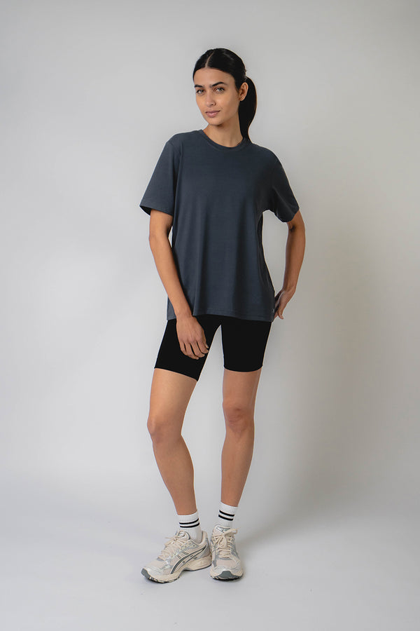 Jersey Training Short Sleeve T-Shirt Dark Grey