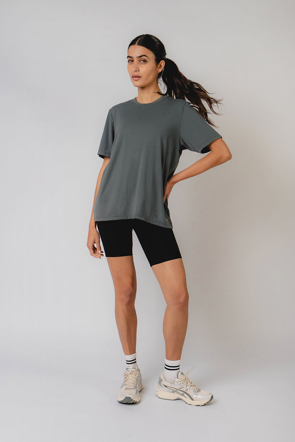 Jersey Training Short Sleeve T-Shirt Grey