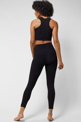 Extra Strong Compression Outer-Thigh Slimming Leggings Black by TLC Sport
