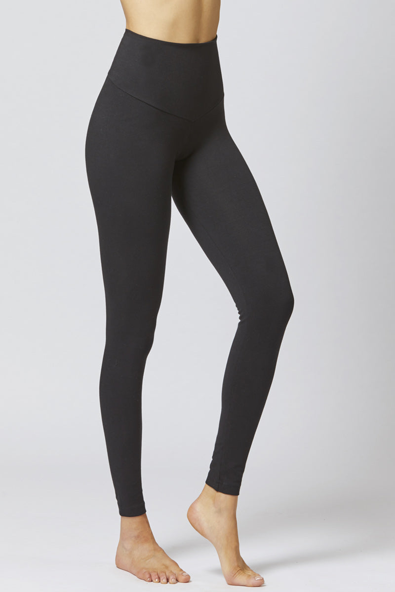 Extra Strong Compression Leggings with Egyptian Cotton by TLC Sport