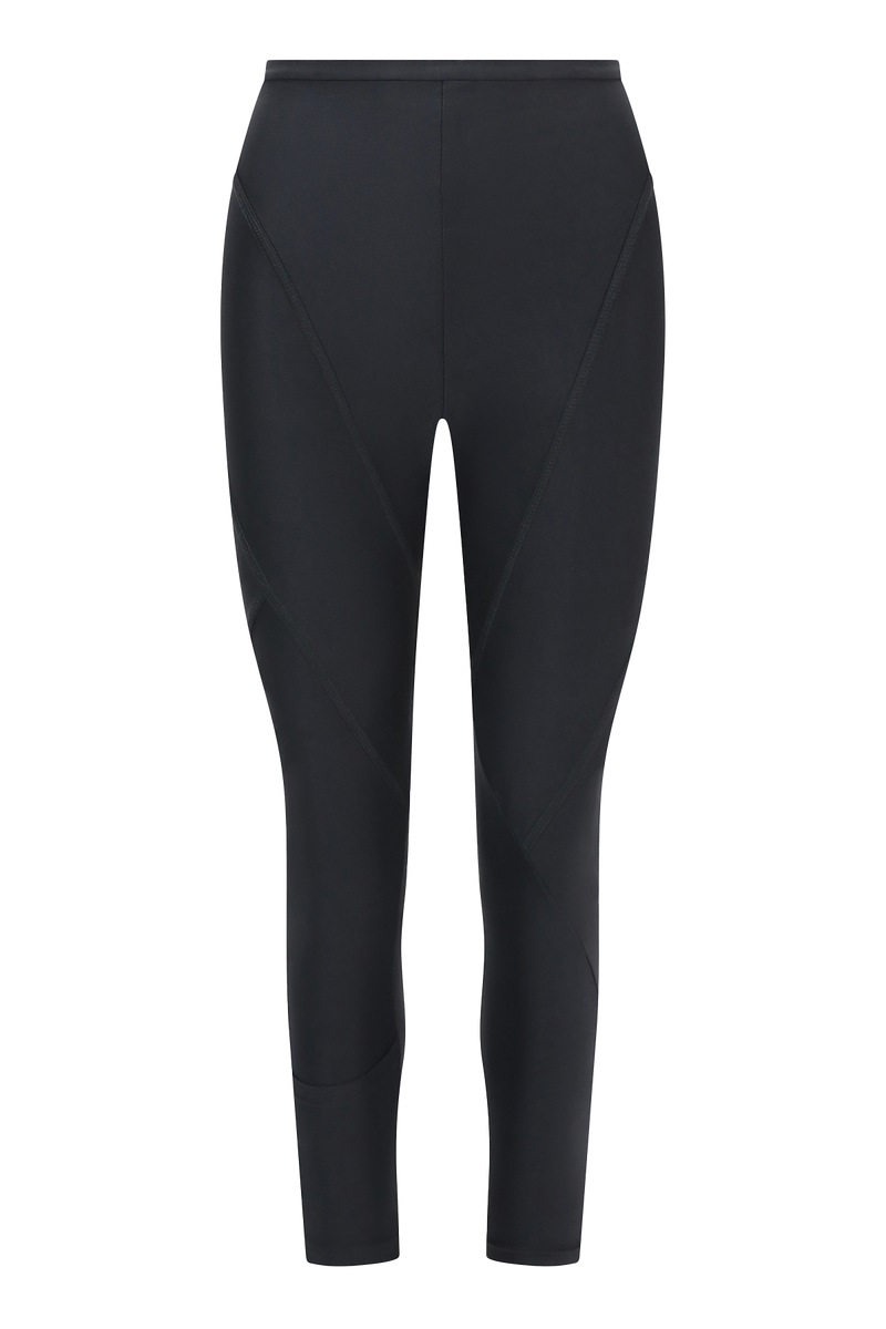7/8 Running Leggings | Black Thigh Smoothing Leggings– TLC Sport