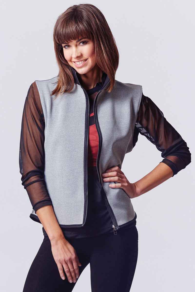 Reversible Luxe Gilet Grey