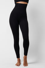 Extra Strong Compression Stirrup Leggings with Tummy Control Black XS /  Black / Regular 32