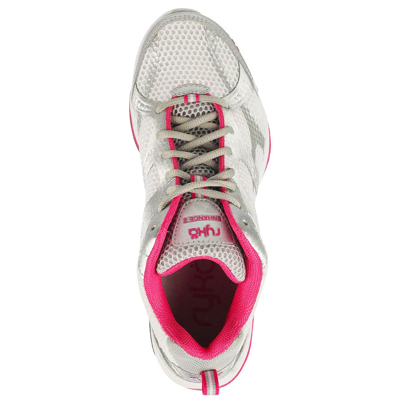 Women s Ryka Enhance 2 Cross Trainers White Pink TLC Sport