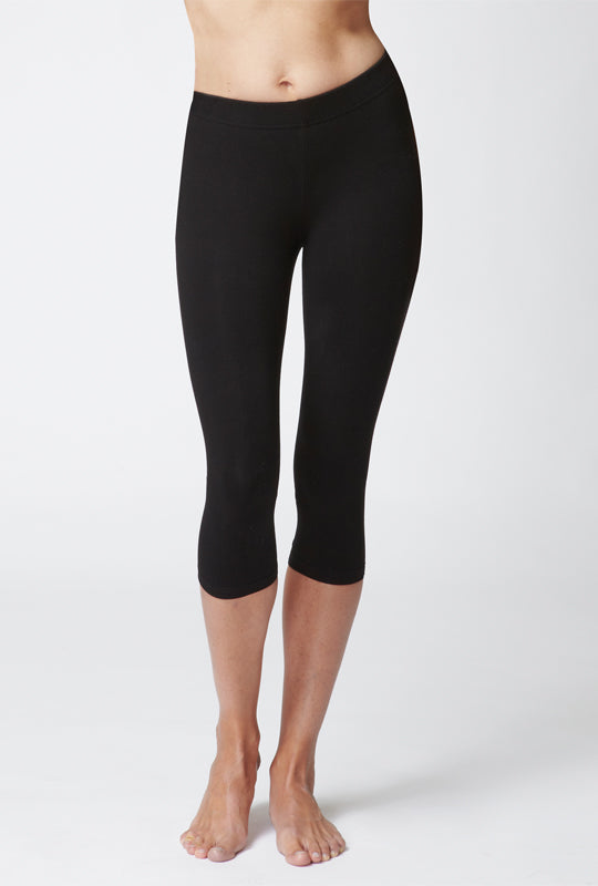 Medium Compression Waisted Cropped Leggings